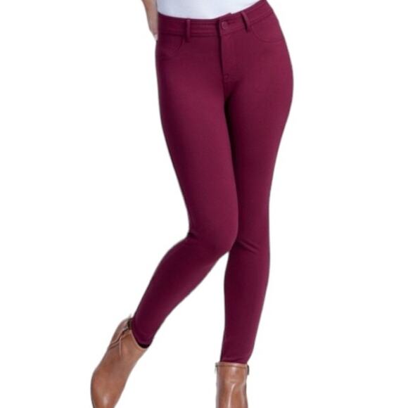 Seven7 Jegging Jeans Ponte Knit Leggings Skinny Ankle Stretch Women’s Size 14 - Picture 1 of 10